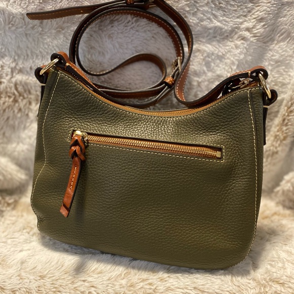 Dooney & Bourke Green Leather Shoulder Bag - Picture 10 of 10